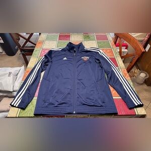 Rare NBA Men’s Adidas New Orleans Pelicans Track Jacket Large